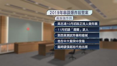 【串謀爆炸殺警案】詳述「屠龍小隊」成立 黃振強：吳志鴻早已計劃殺警