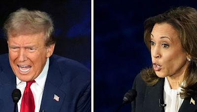 Trump v Harris: How body language spoke as loudly as the words