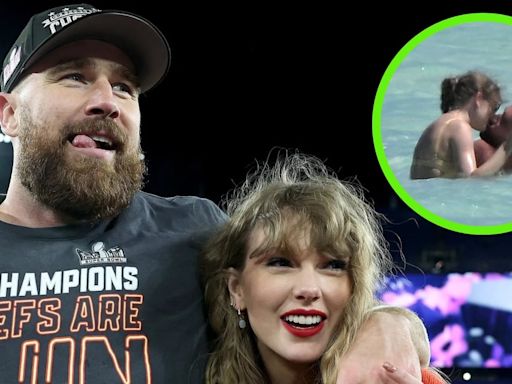 La Nación / Culpan a Travis Kelce de incitar al consumo de alcohol a Taylor Swift