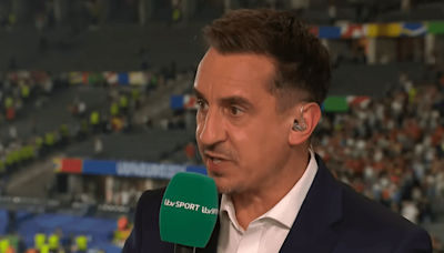 Gary Neville says England duo should have been subbed off in Euro 2024 final