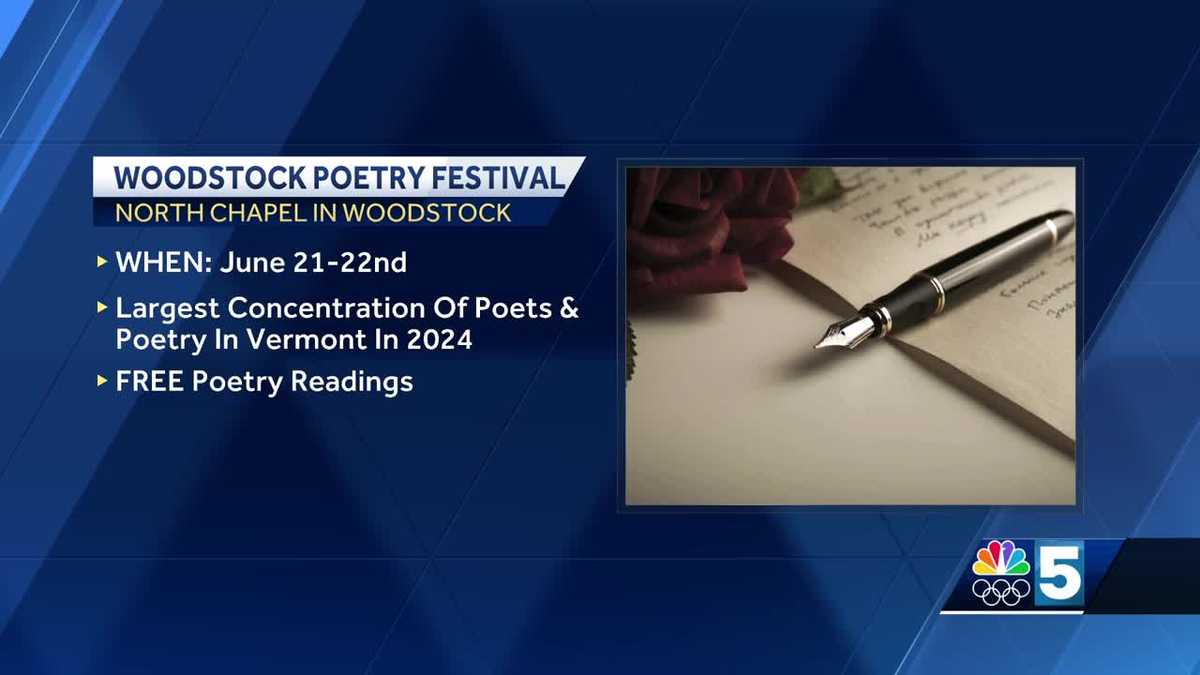 Inaugural Woodstock Poetry Festival to replace popular Bookstock event