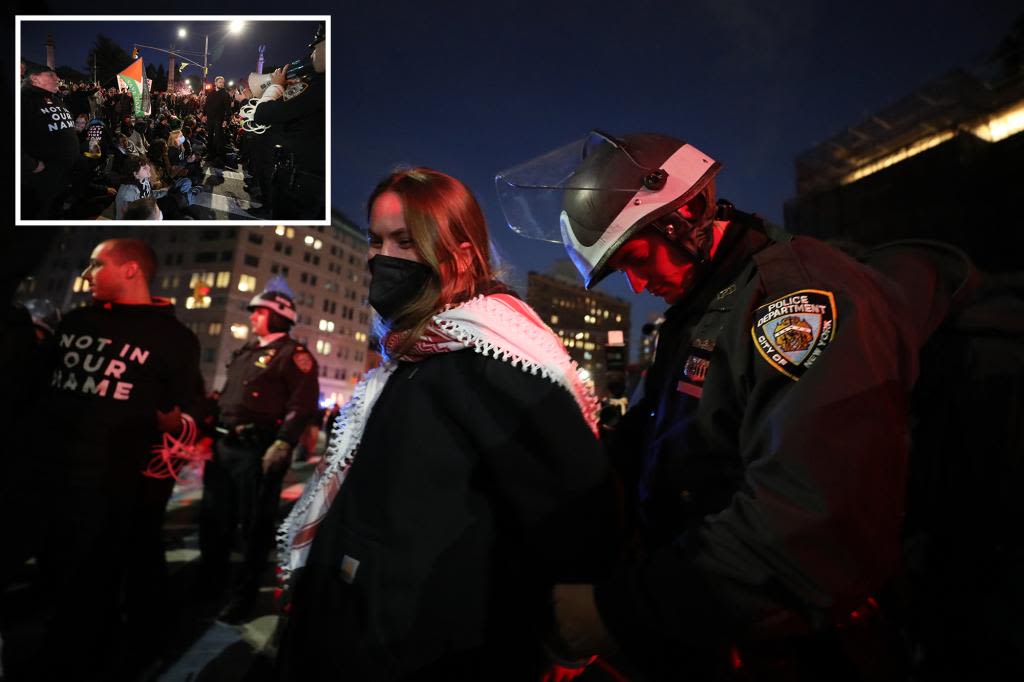 More than 100 anti-Israel ‘Seder in the Streets’ protesters arrested during rally near Sen. Schumer’s NYC home