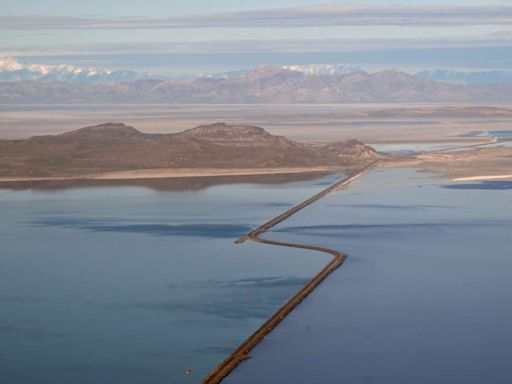 Great Salt Lake's southern arm reaches 'significant' level as spring rise slows down