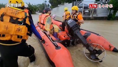 水位暴漲渲洩不及 雲林斗南、大埤多處聚落淹水嚴重(民眾提供) - 自由電子報影音頻道