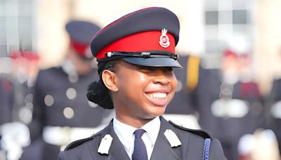 Nigerian Female Officer Makes History, Graduates From UK Military Academy