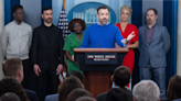Why were the stars of Ted Lasso at the White House this week?