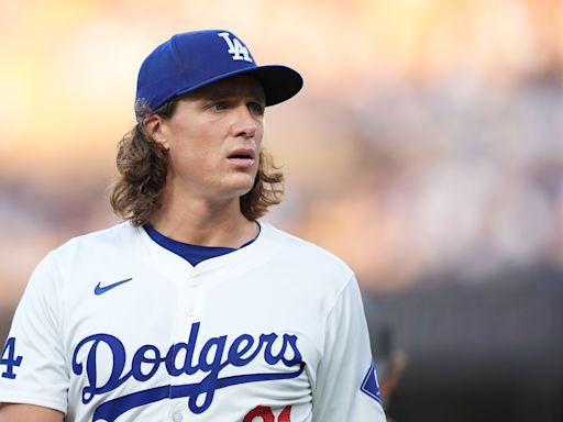 Dodgers place All-Star, NL strikeout leader Tyler Glasnow on injured list due to back tightness