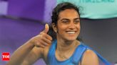 Feel happy when people say they expect medal from me: PV Sindhu | Paris Olympics 2024 News - Times of India