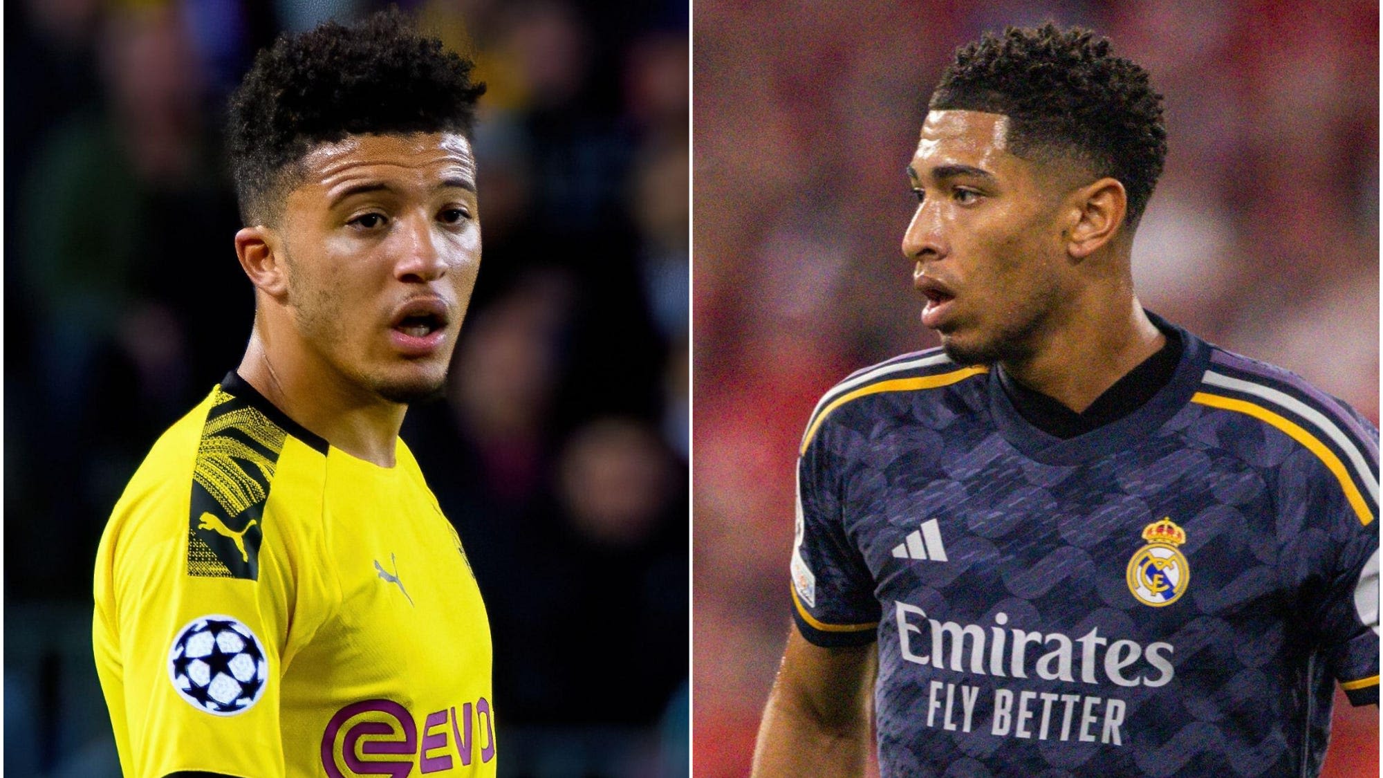 England’s Jadon Sancho and Jude Bellingham to meet in Champions League final