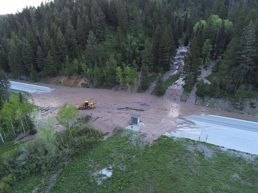 Teton Pass closed for second time in two days after mudslide - East Idaho News