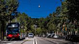 La 'maldición' de la avenida del Tibidabo de Barcelona: reurbanización aplazada, un parque abandonado y sin Tramvia Blau