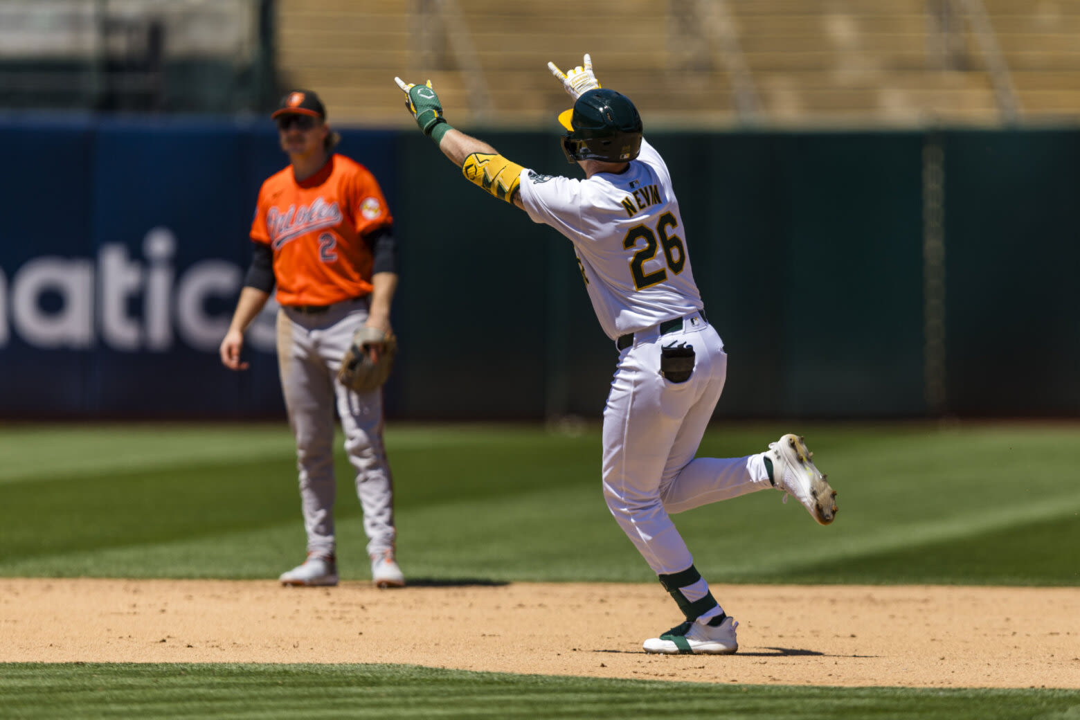 Rooker, Schuemann hit 3-run homers in Athletics’ 19-8 rout of Orioles - WTOP News