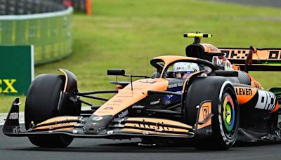 McLaren se adueña de la 3era práctica libre en Hungría; Checo finaliza 13