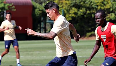 James Rodríguez vuelve a Sao Paulo, pero con futuro incierto