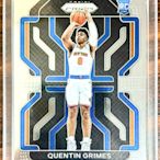 【藏卡閣】2021-22 Panini PRIZM系列 紐約尼克隊 QUENTIN GRIMES RC盾牌 特卡-大