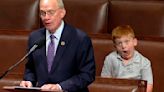 Congressman's son steals show on House floor, hamming it up for cameras