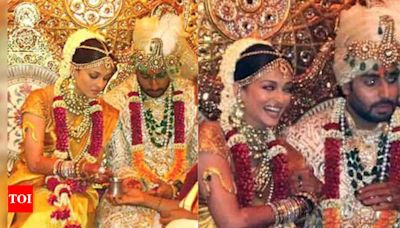 Throwback: When Amitabh Bachchan, Jaya, and Shweta danced joyfully at Abhishek and Aishwarya Rai’s wedding - see pics | Hindi Movie News - Times of India