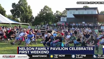 Nelson Family Pavilion at Voyageur Park in De Pere celebrates its first weekend