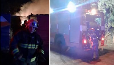 Un hombre murió tras el incendio de su casa en Las Heras, pese a que lo rescataron de entre las llamas | Policiales