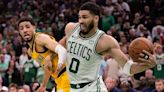 Jayson Tatum steps up in OT as Celtics squeeze past Pacers in Game 1 of East finals