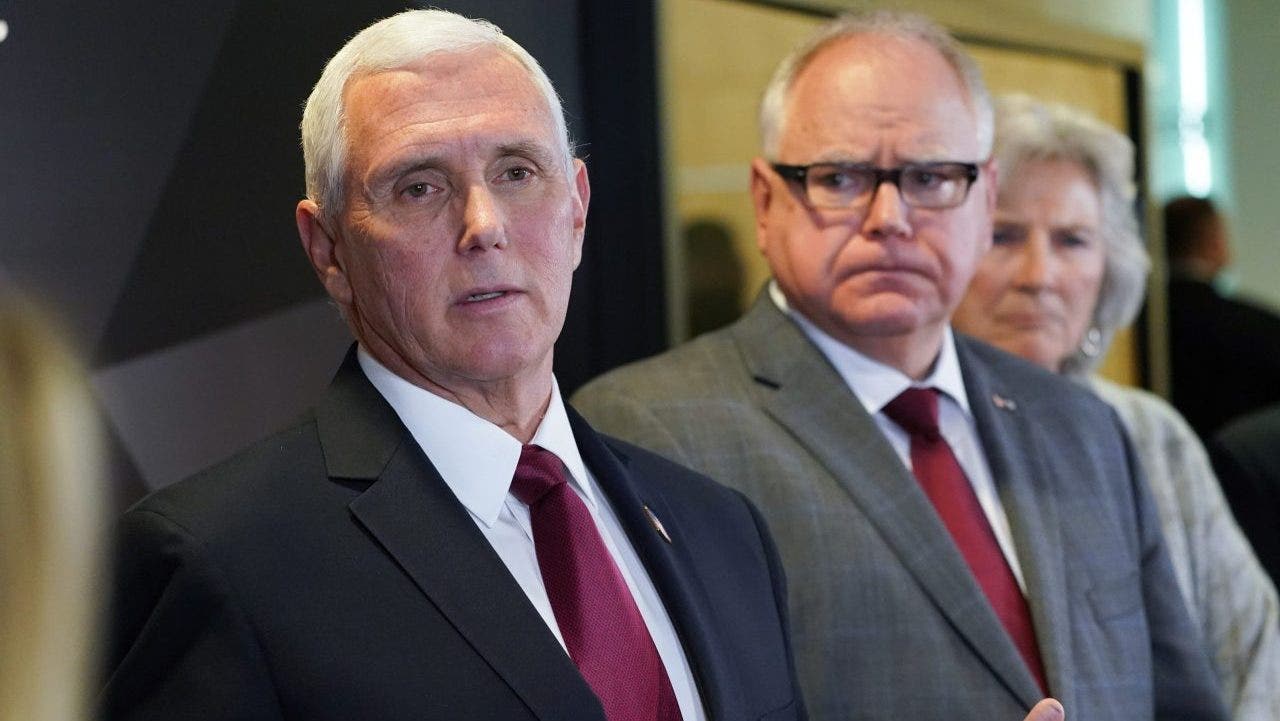 Pence's think tank reacts to Walz selection as Harris VP: 'Radical record'