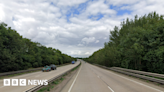 Motorcyclist dies in A14 Sproughton crash involving car and van