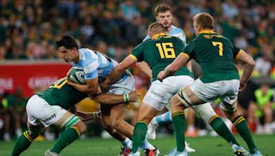 Los Pumas no pudieron con la potencia de Sudáfrica, que venció por 48-7 y se consagró campeón del Rugby Championship