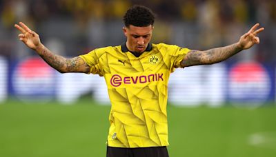 Jadon Sancho's Man Utd struggles made clear by insane statistic from Dortmund's win over PSG