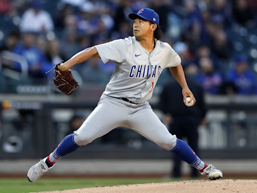 Imanaga stellar again, Cubs hang on to edge Mets 1-0