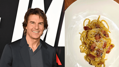 Tom Cruise Calls Himself 'The King of Carbonara' and I Actually Think That's Accurate