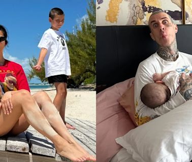 Kourtney Kardashian y su cuarentena postparto: su “antojo travieso” y su relación con Travis Barker