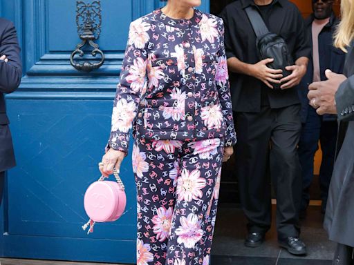 Kris Jenner Wears the Floral Chanel Pajama Set That is Everywhere This Summer