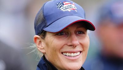 Zara Tindall stuns in a casual gilet at Burghley Horse Trials