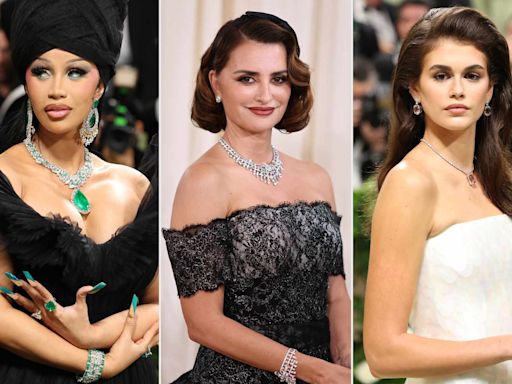 The Best Jewelry Moments at the 2024 Met Gala, from Cardi B's Green Gems to Pam Anderson's 200-Carat Necklace