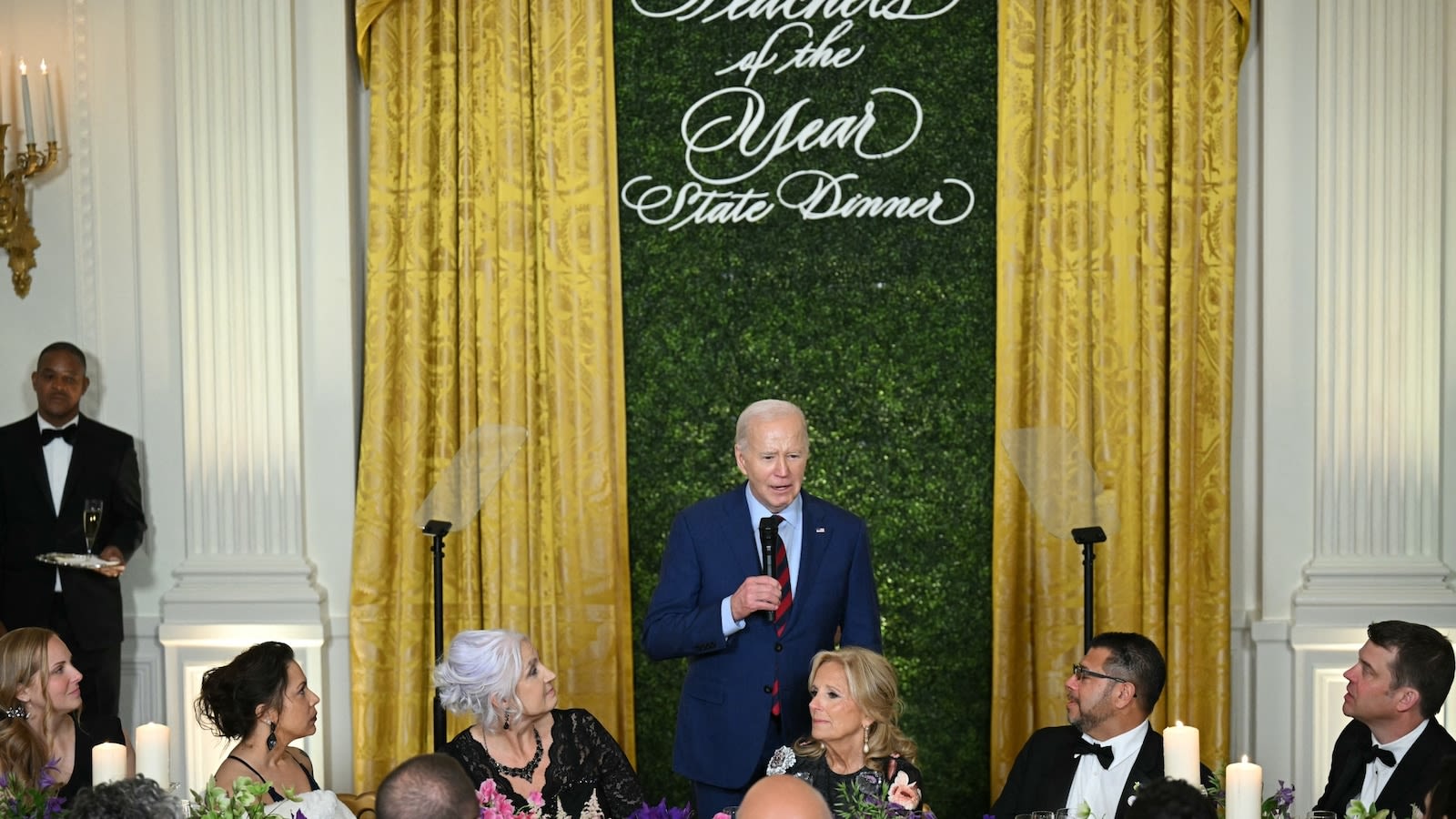 Teachers of the Year honored by Biden at White House dinner: You're the reason 'we have hope about the future'