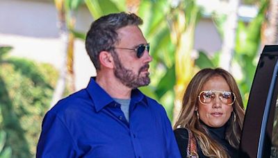 En medio de su divorcio, Jennifer Lopez y Ben Affleck compartieron un tenso almuerzo familiar