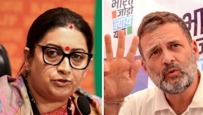As Rahul Takes Raebareli Route, Smriti Tells News18 He Lied to Wayanad Voters, 'Dual Face' of Gandhis Exposed - News18