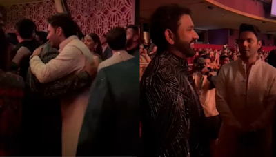 Varun Dhawan Warmly Hugs Rohit Sharma At Anant-Radhika Sangeet, T20 WC Winning Captain Is All Smiles. WATCH