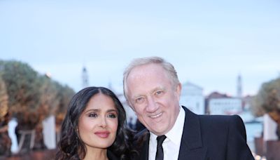 Salma Hayek Finally Shares Snaps of Wedding to Francois Pinault After Being ‘Dragged’ Down the Aisle