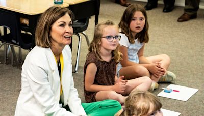 Gov. Kim Reynolds signs law to raise Iowa students' lagging literacy. The classroom impact: