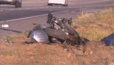 CHP: Man from Dinuba dead after lane-splitting motorcycle crash