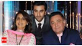 Ranbir Kapoor reveals he spent his childhood on the staircase hearing Rishi Kapoor and Neetu Kapoor fight: 'I was always scared...' | - Times of India