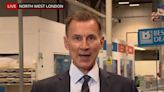 Jeremy Hunt deletes photo of wife’s postal ballot amid rule-breaking claims