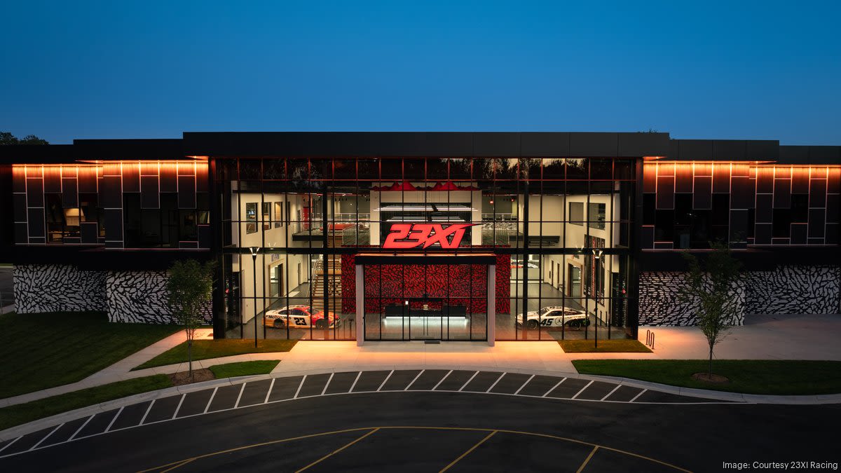 NASCAR team 23XI Racing by Michael Jordan, Denny Hamlin unveils HQ in Huntersville (PHOTOS) - Charlotte Business Journal