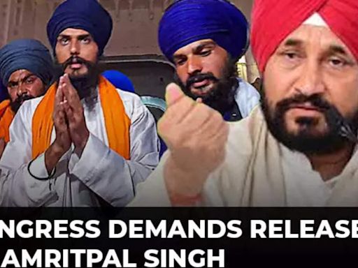 Congress backs Khalistani Amrit Pal Singh in Parliament, Ex Punjab CM Channi's comments stir a storm