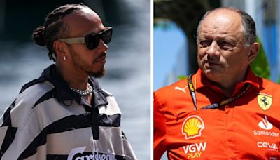 Fred Vasseur addresses major Lewis Hamilton concern as Mercedes friction builds