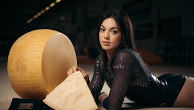 Italian gymnast moonlights as Italy s parmesan cheese ambassador