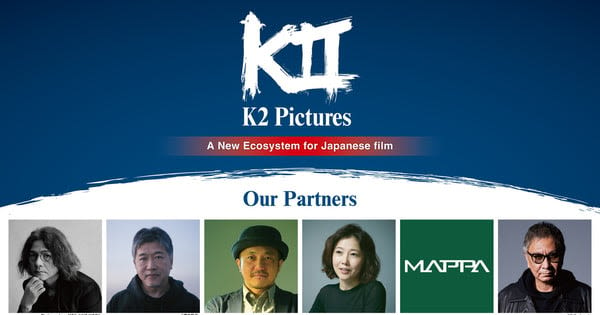 K2 Pictures Video Production Company Establishes Film Fund With Creators Including MAPPA