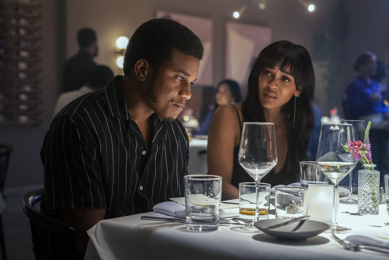 Meagan Good and Cory Hardrict dish on the wild ending in 'Tyler Perry's Divorce in the Black'