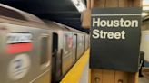 Man hospitalized after being set on fire on 1 train, police say
